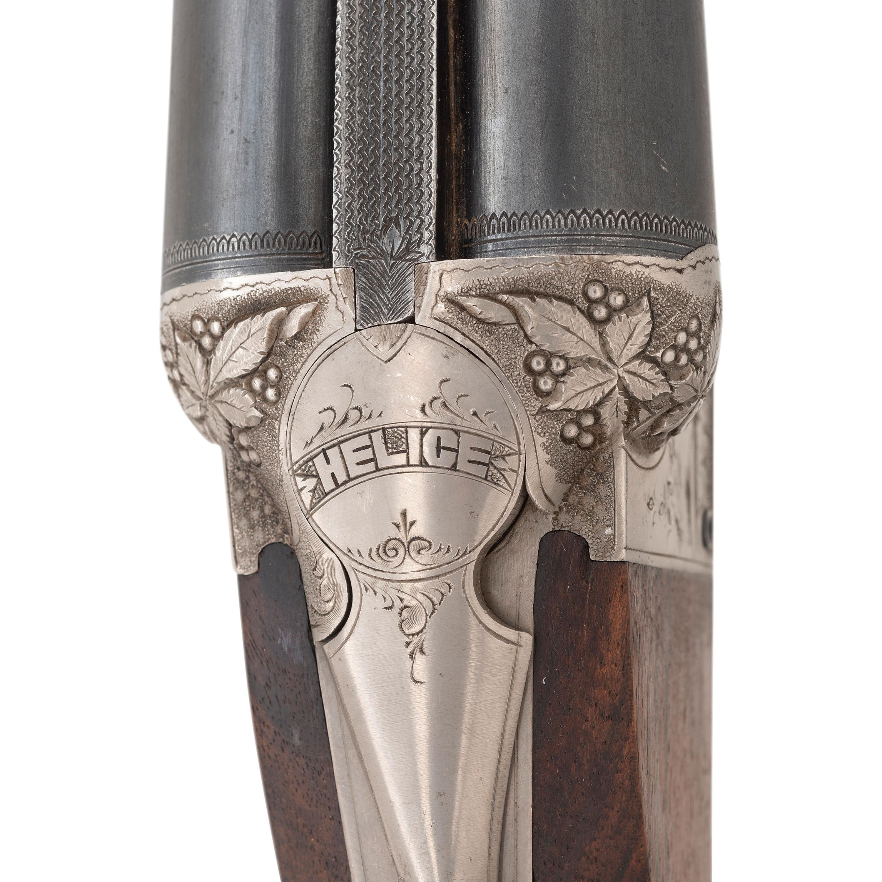 ** French Guild SxS 16ga. Shotgun with Travel Case