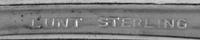 An American Silver Flatware Service, Lunt Silversmiths, Greenfield, MA, comprising: 12 dinner knives 5 dinner forks 11 luncheon forks 1