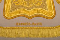 Three Designer Scarves: One Hermès, One Gucci, and One Valentino