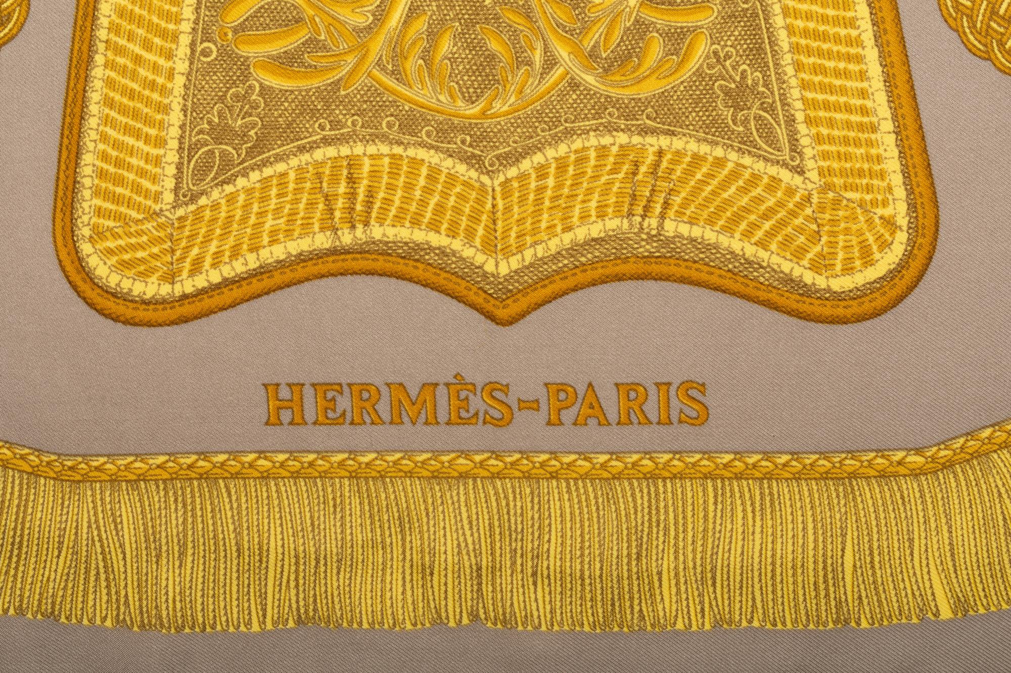 Three Designer Scarves: One Hermès, One Gucci, and One Valentino
