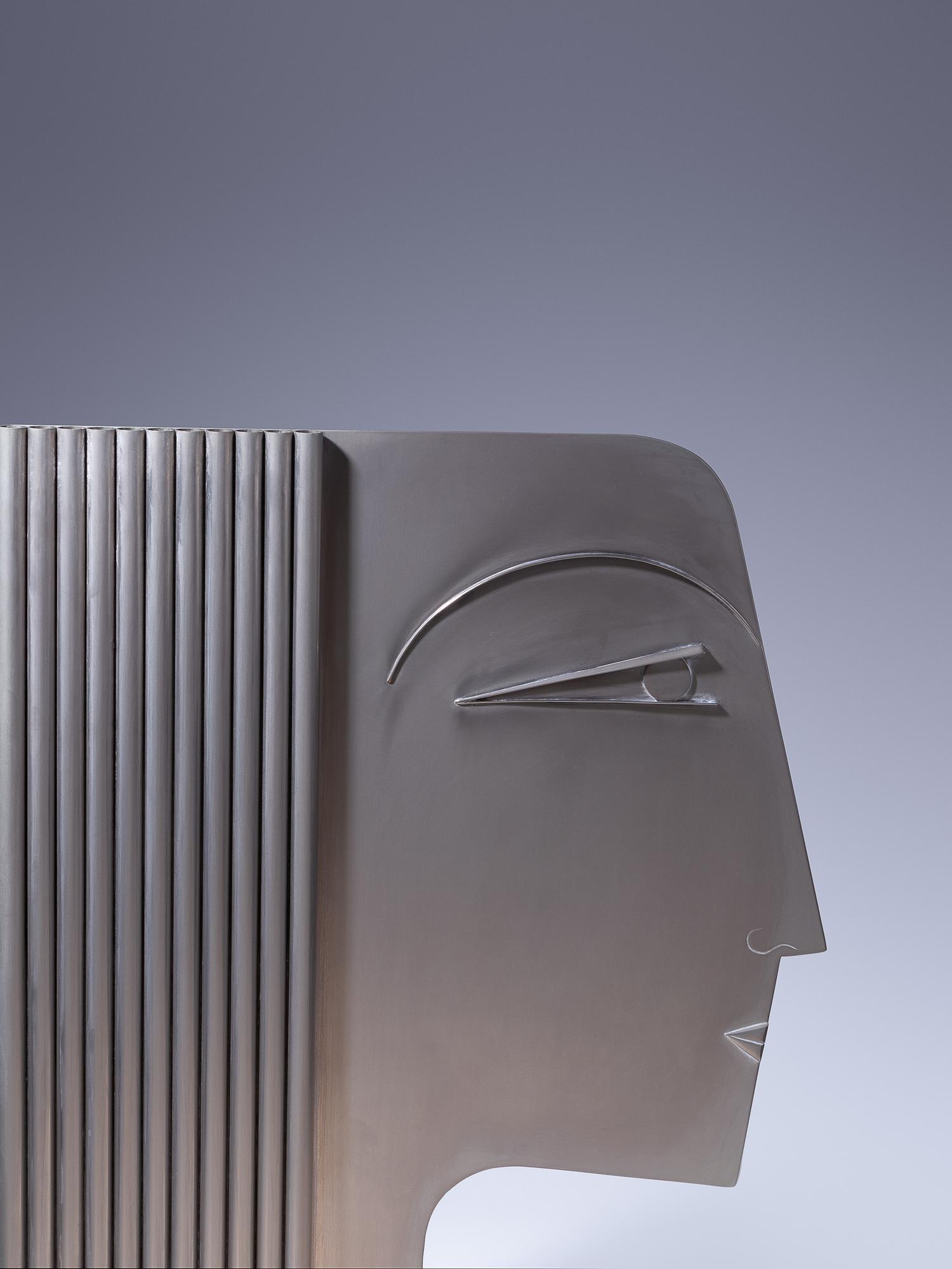Pair of Male and Female Heads