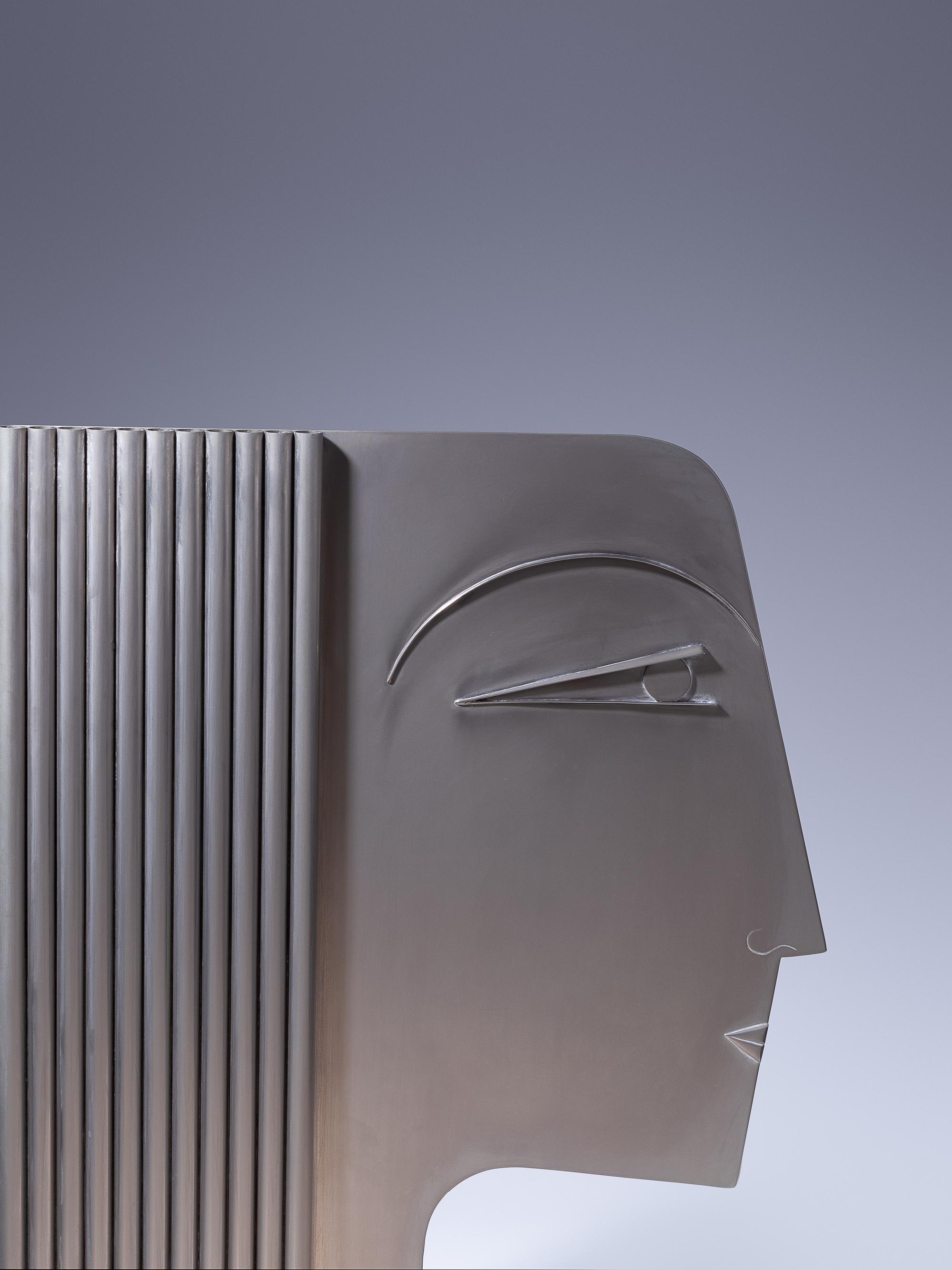 Pair of Male and Female Heads