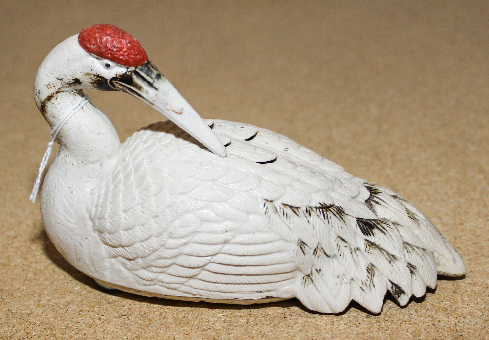 A Continental Painted Covered Ceramic Box Height 4 1/4 x width 6 1/2 inches.