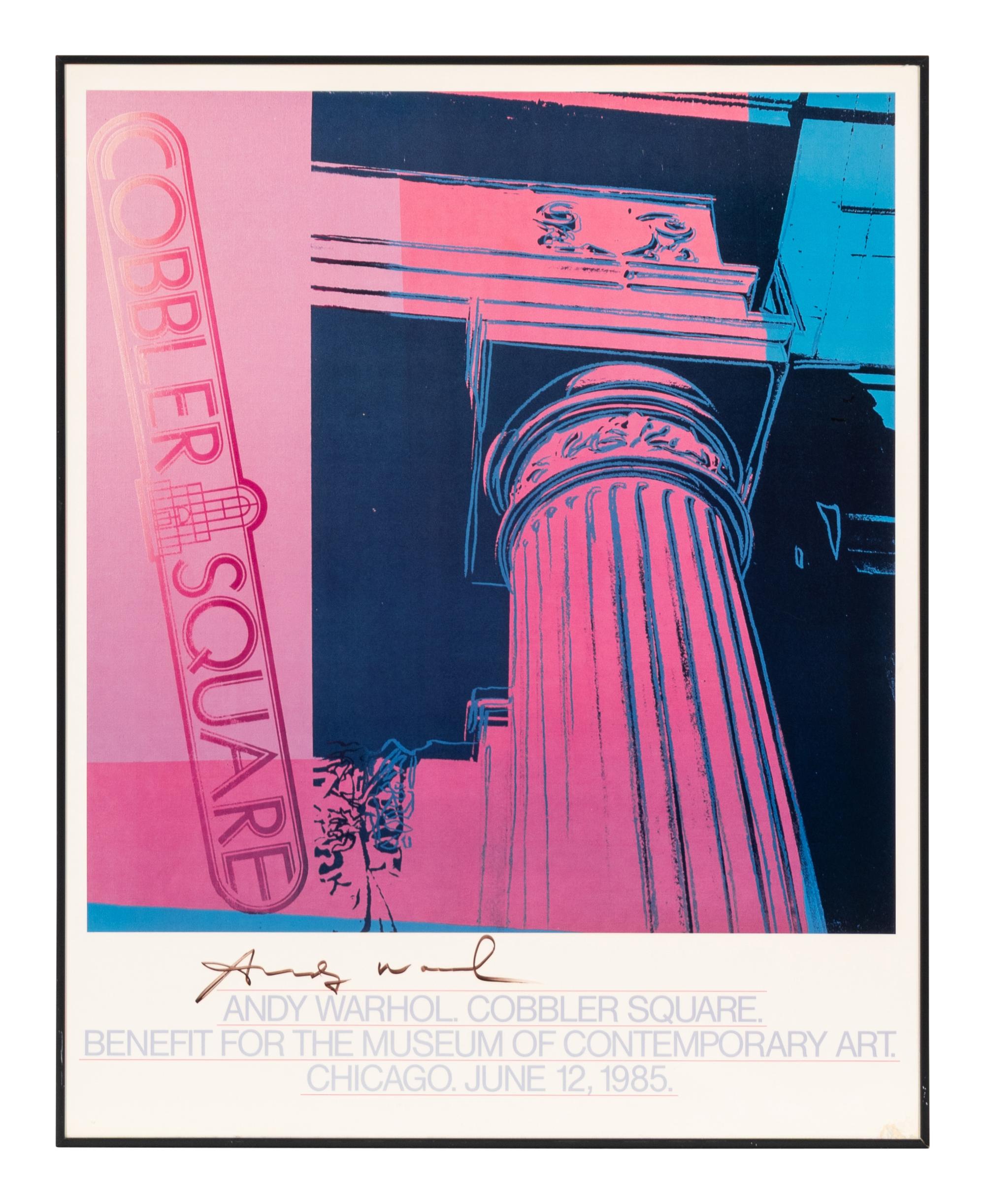 Andy Warhol . Cobbler Square. Benefit for the Museum of Contemporary Art , 1985
