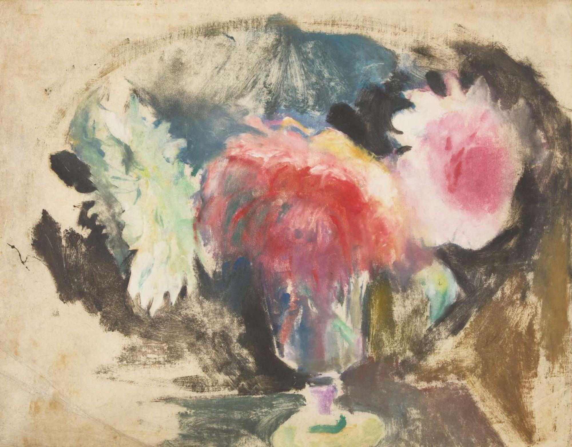 Arthur Beecher Carles (American, 1882-1952) - Peonies