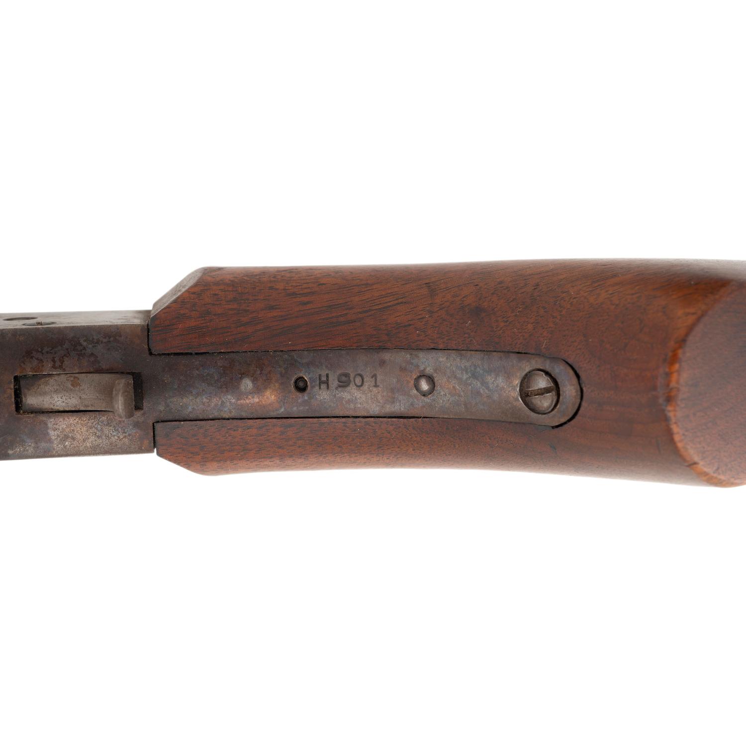 **Lot of 2 Stevens: No. 418 Rifle and Tip-Up Shotgun
