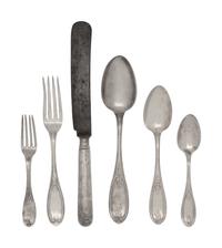 An American Silver Flatware Service