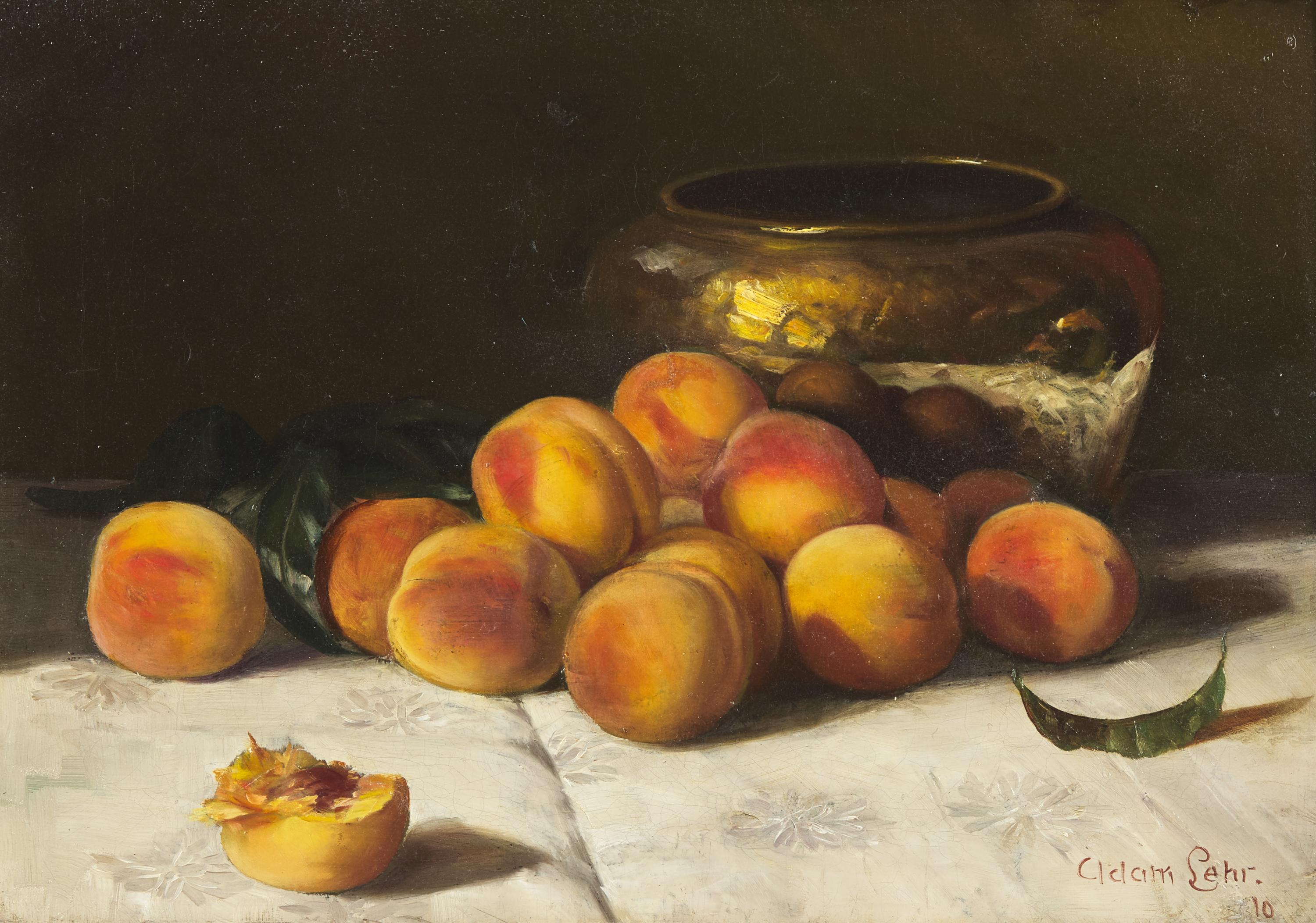 Adam Lehr (American, 1853–1924) — The Discarded Peach , 1910