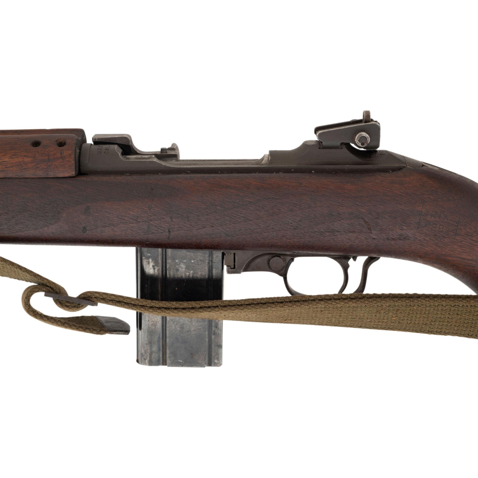 **Inland U.S. M1 Carbine with Recoil Check Muzzle Attachment