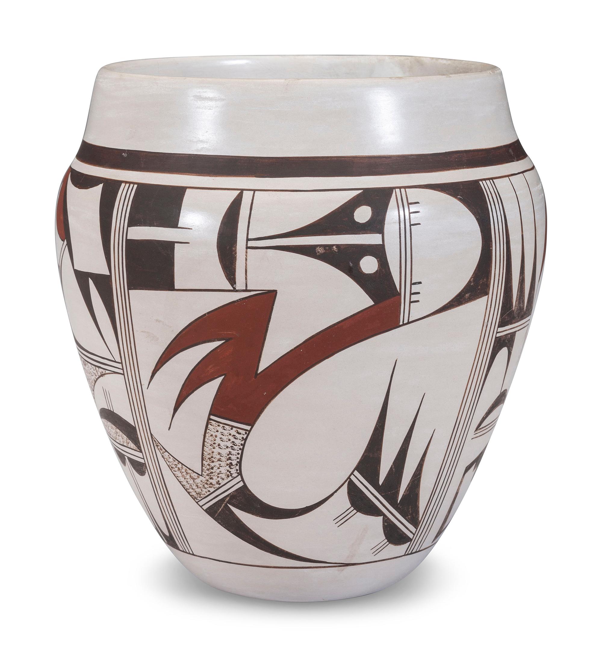 Polychrome Pottery Jar