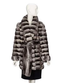 Mary McFadden, Chinchilla Fur Coat
