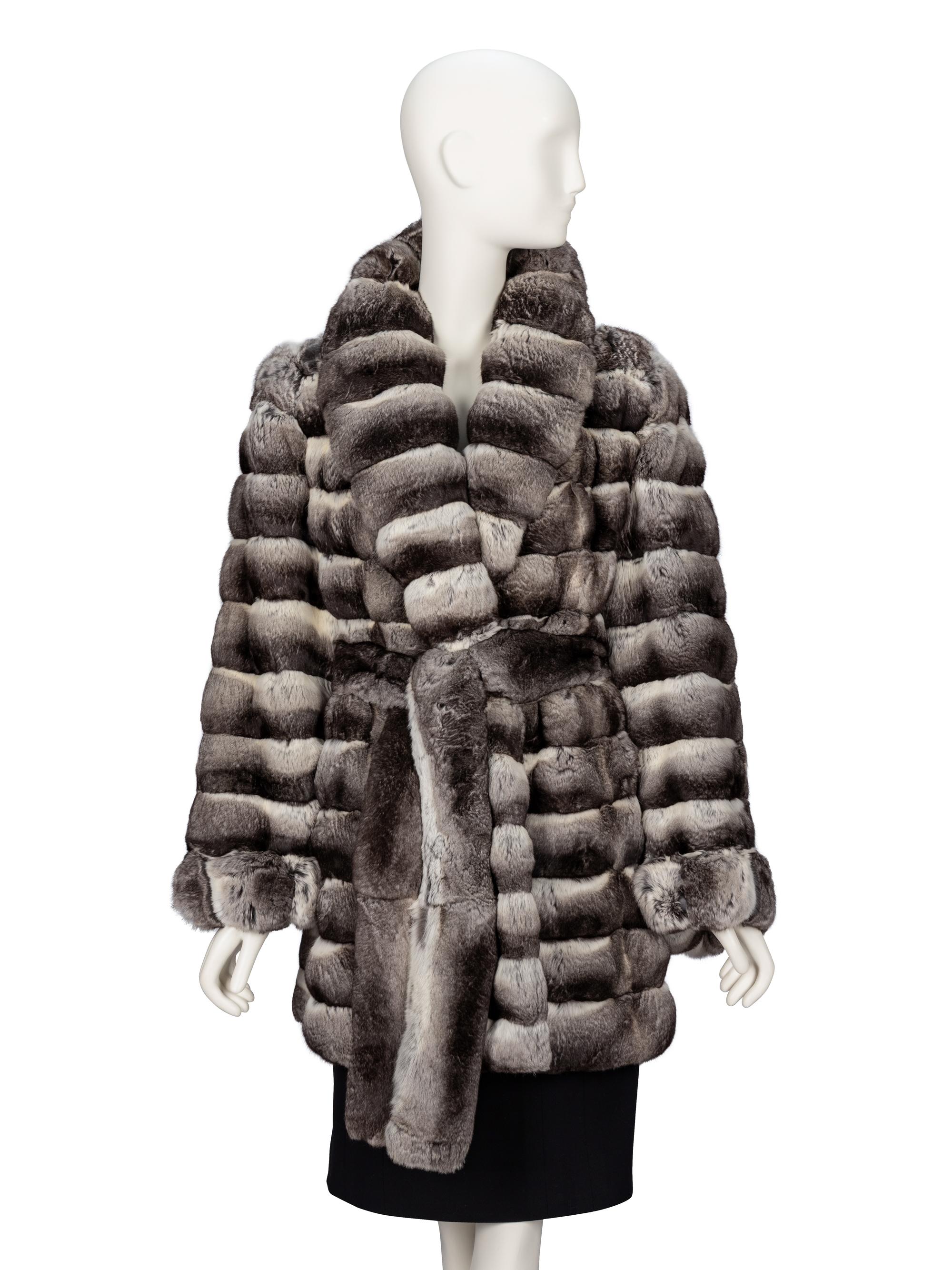 Mary McFadden, Chinchilla Fur Coat