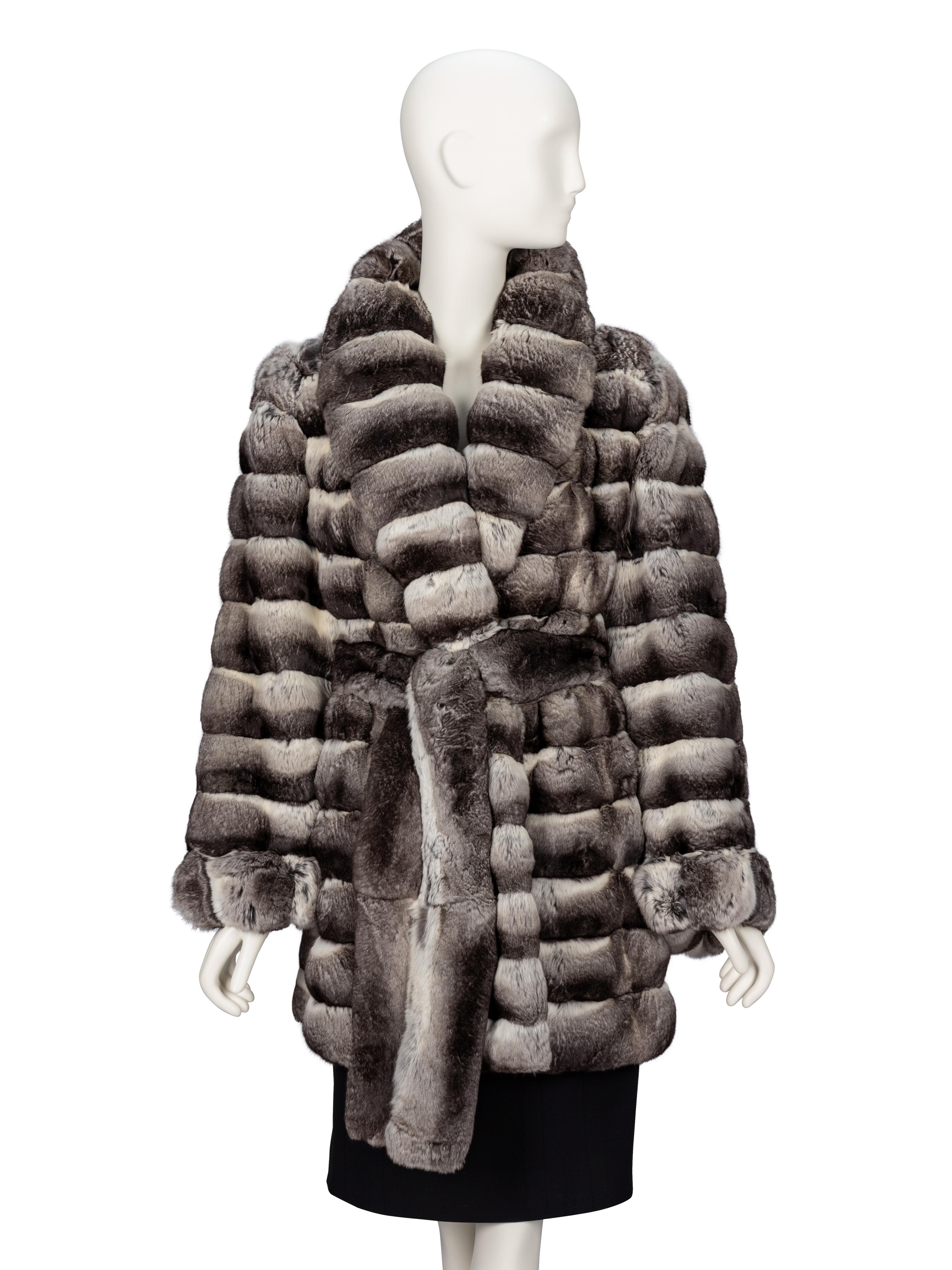 Mary McFadden, Chinchilla Fur Coat