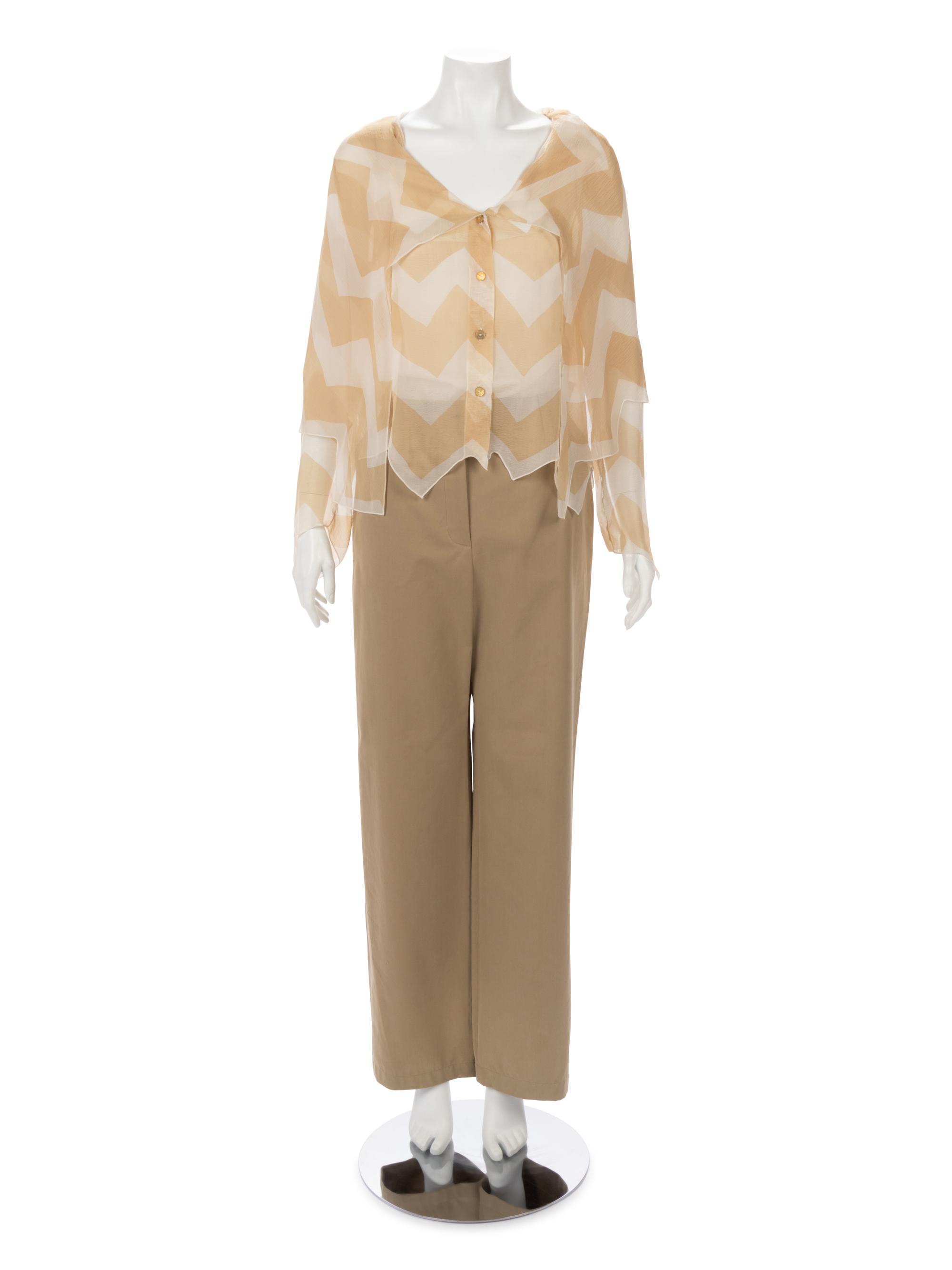 Three Chanel Pieces: One Two-Piece Ensemble, One Blouse, 1998-2000