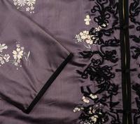 A Purple Ground Silk Lady's Jacket