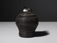 Baleen Basket, with Ted Mayac Jr. Loon Finial