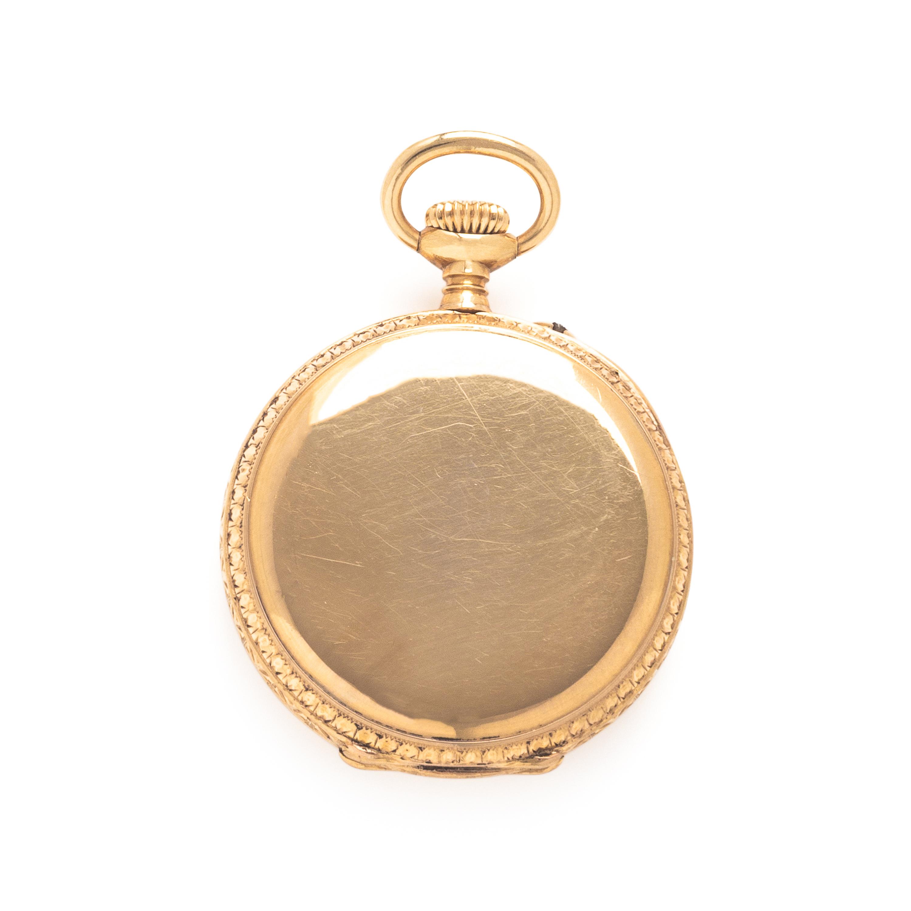Patek Philippe, 18K Yellow Gold Pocket Watch, Circa 1885