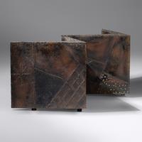 Zig-Zag coffee table, model PE11, 1970 Directional, USA