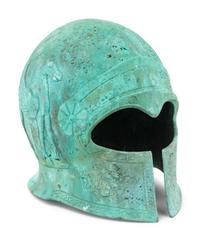 A Greek Style Bronze Helmet of Cretan Type