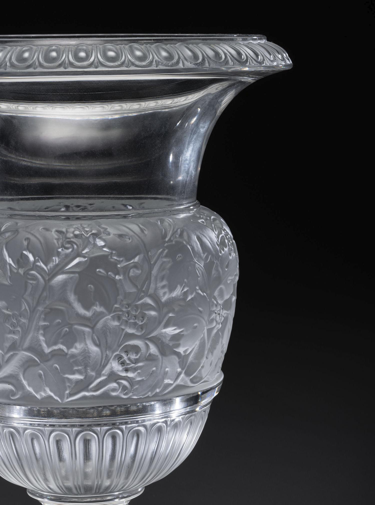 A Lalique Versailles Vase