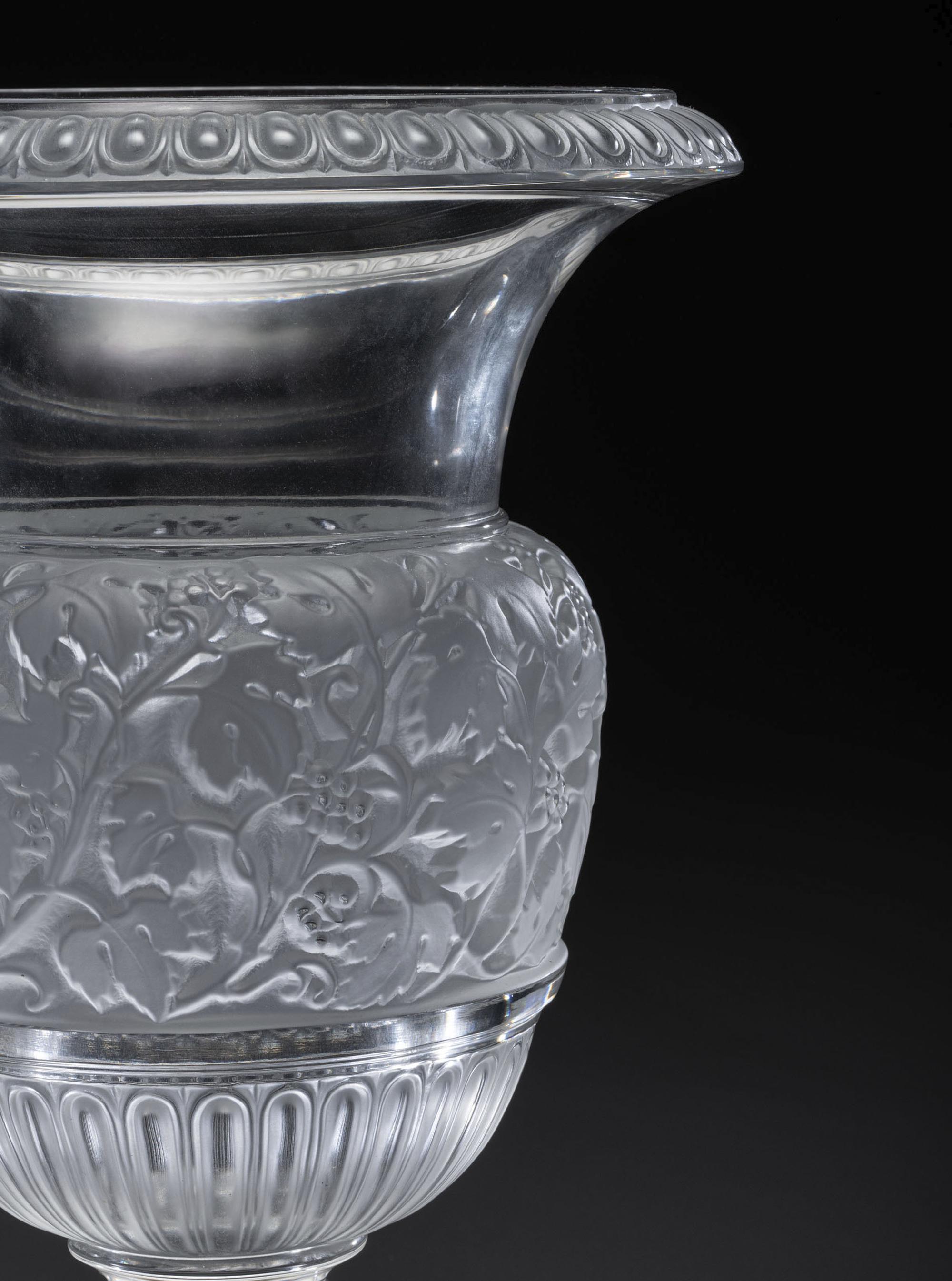 A Lalique Versailles Vase