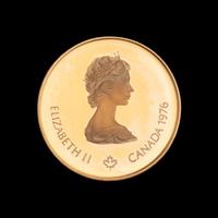 [CANADA] A 1976 Summer Olympic Games Commemorative $100 Gold Proof