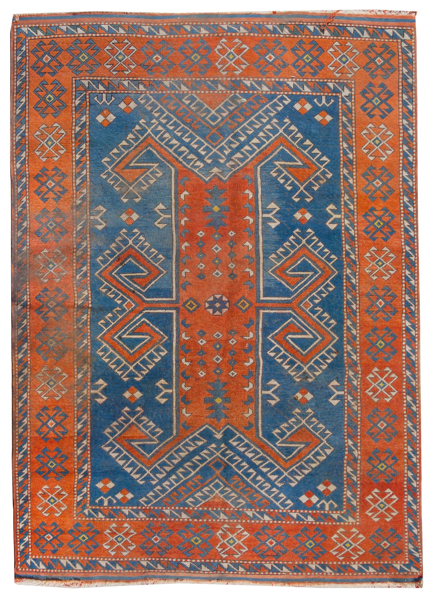 A Kazakh Wool Rug — EARLY 20TH CENTURY