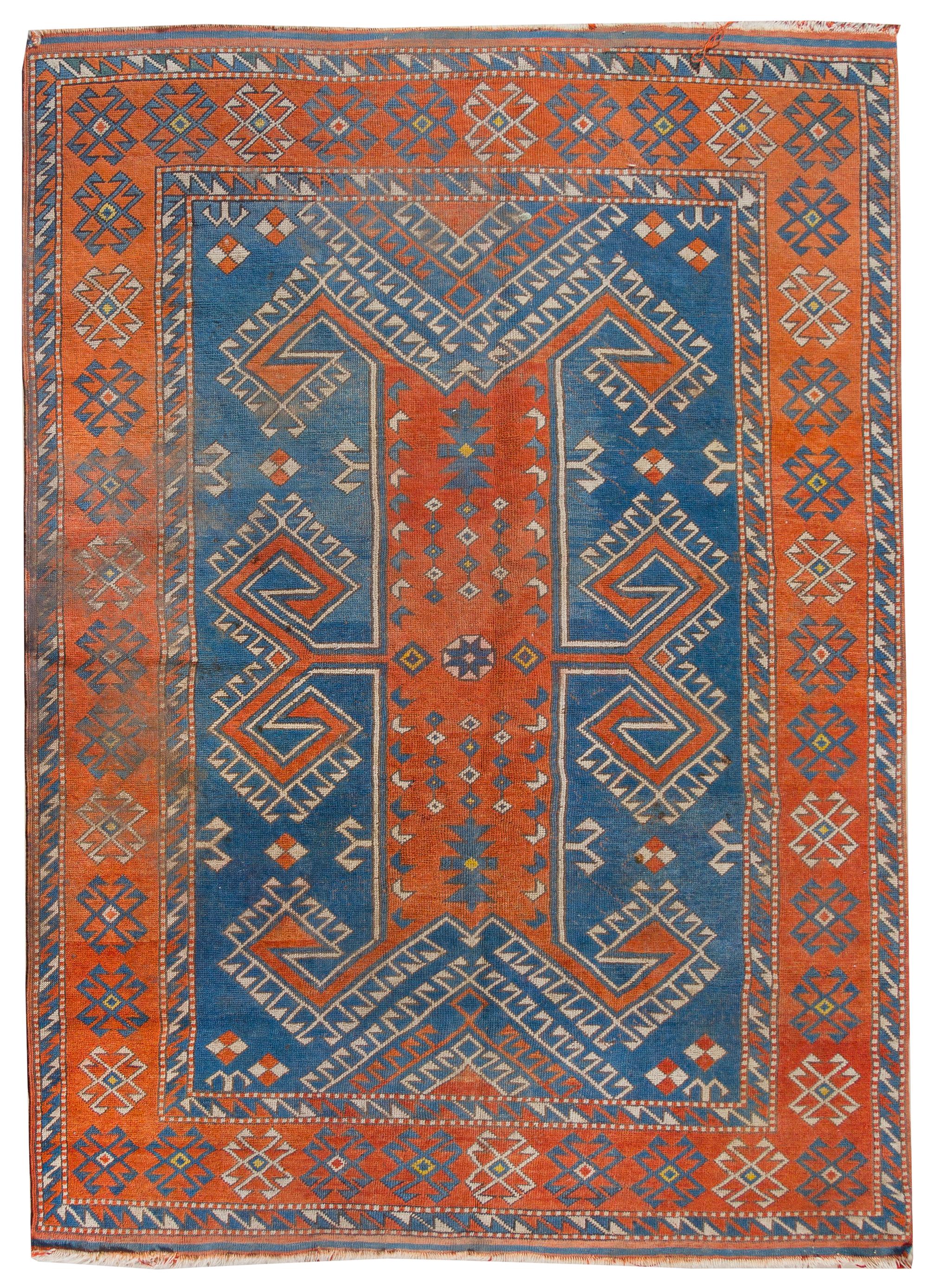A Kazakh Wool Rug — EARLY 20TH CENTURY