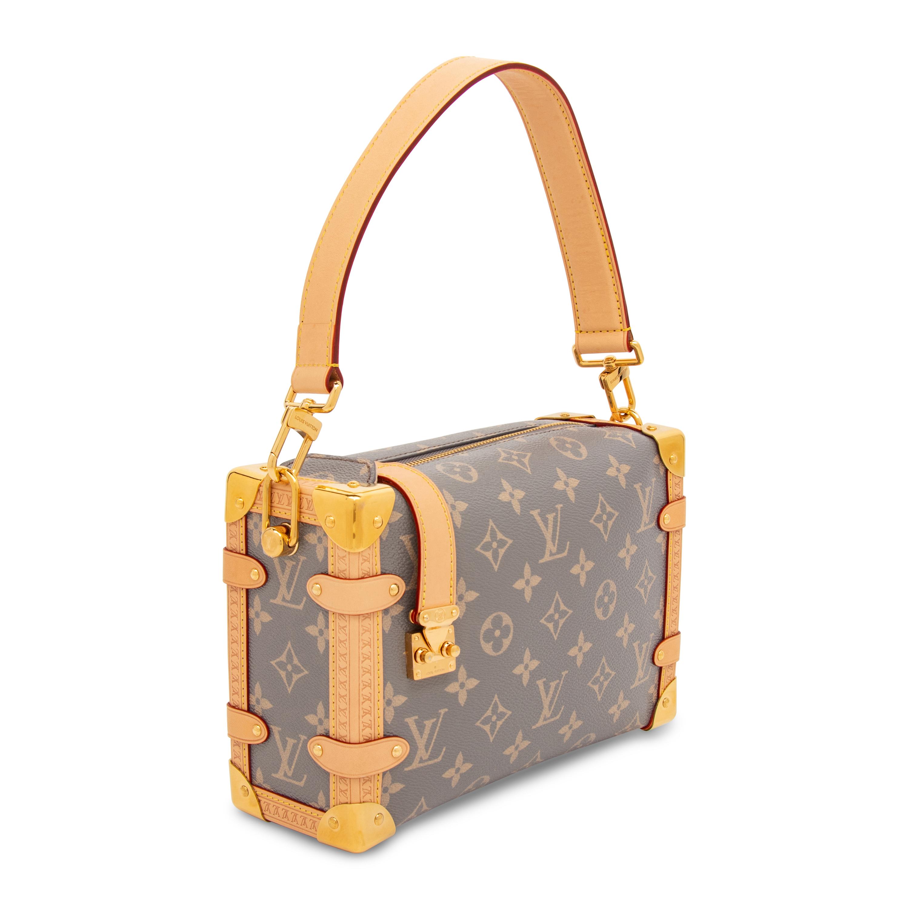 LOUIS VUITTON, MONOGRAM SIDE TRUNK MM BAG
