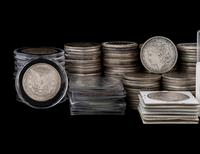 A Large Collection of Morgan $1 Coins