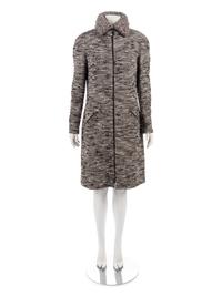 Chanel Tweed Zippered Coat, Fall 2004