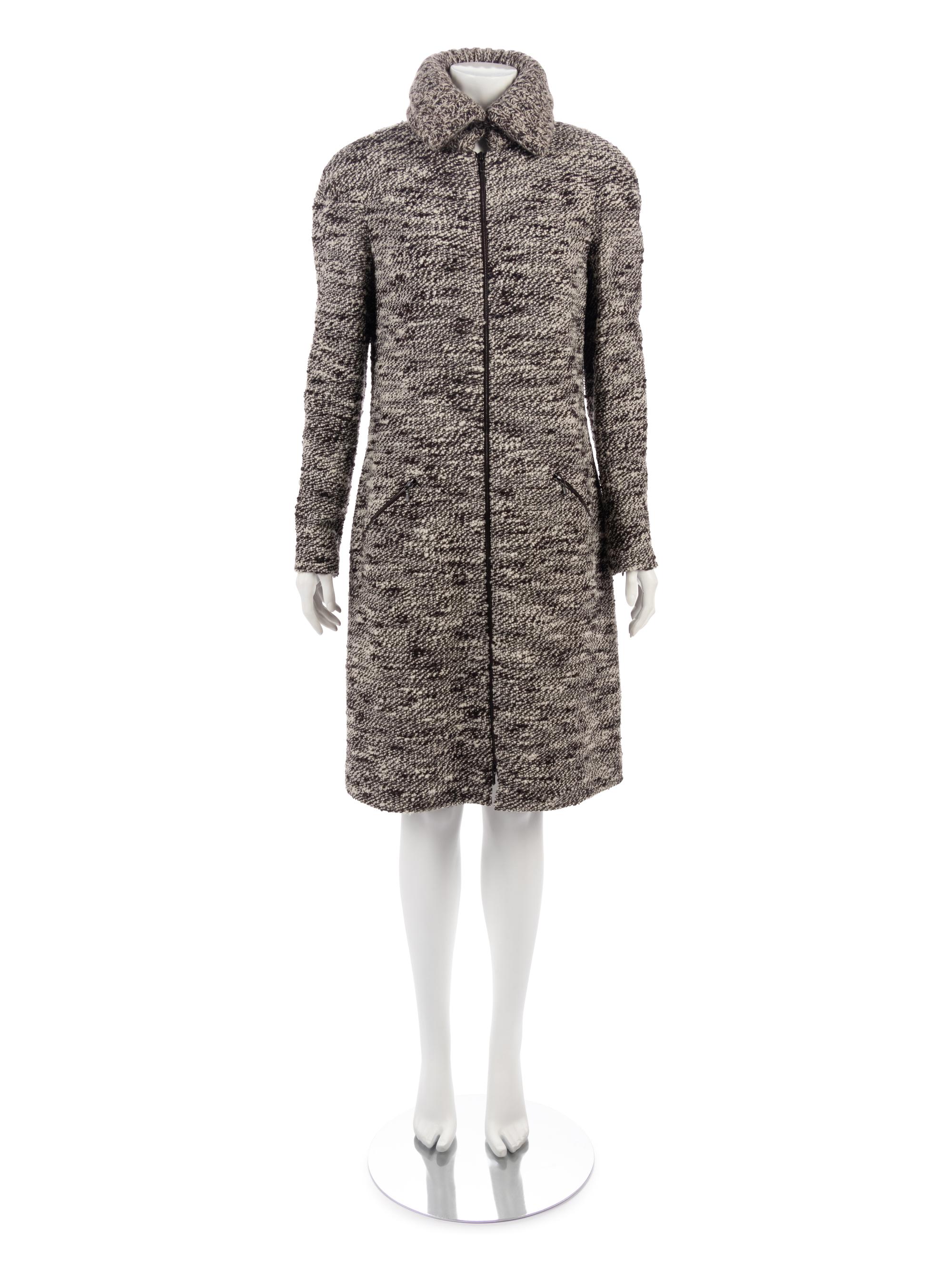 Chanel Tweed Zippered Coat, Fall 2004