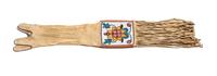 Cree Beaded Hide Pipe Bag Length 30 inches