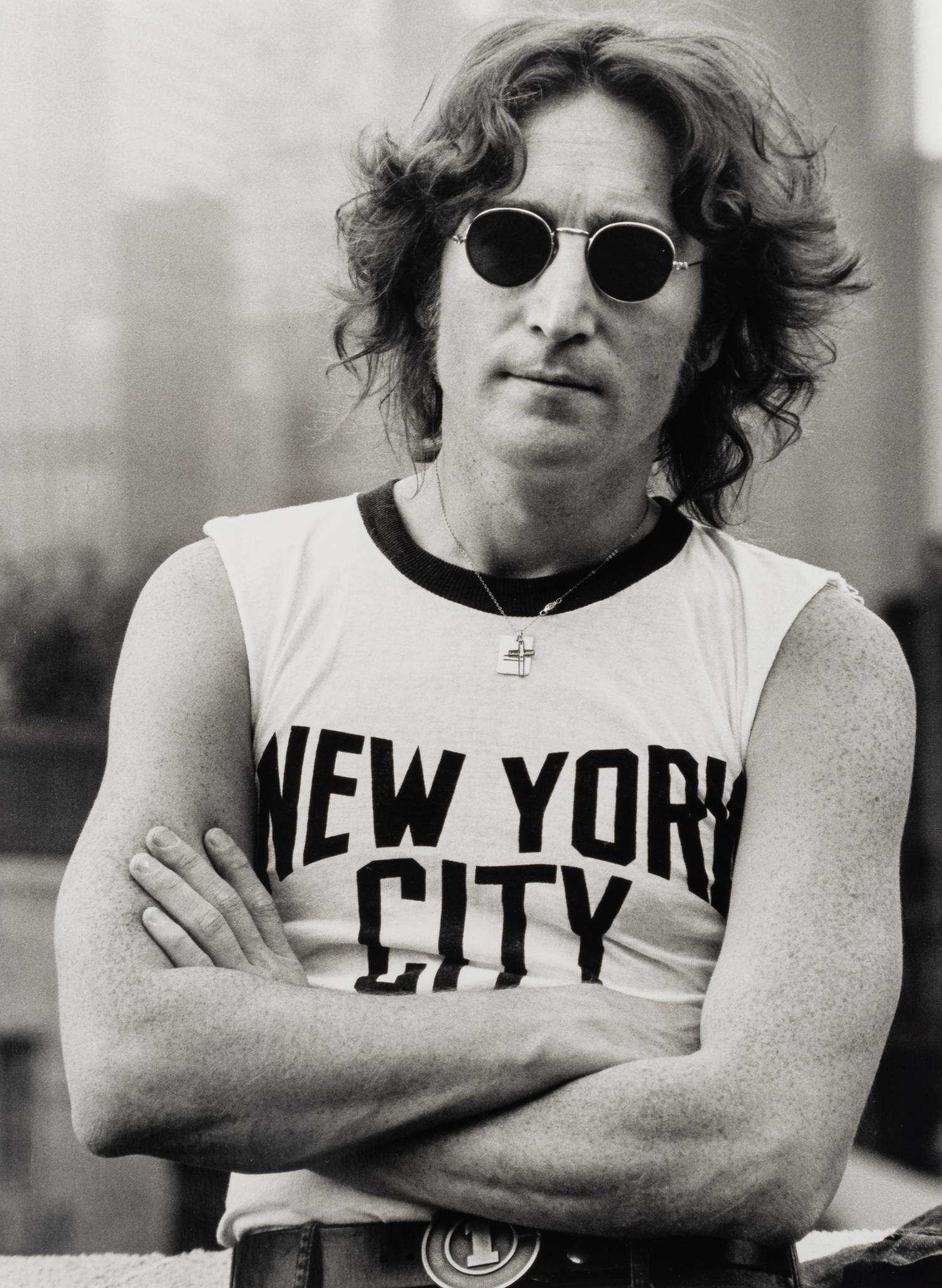 Bob Gruen (born 1945) John Lennon, NYC T-Shirt, 1974