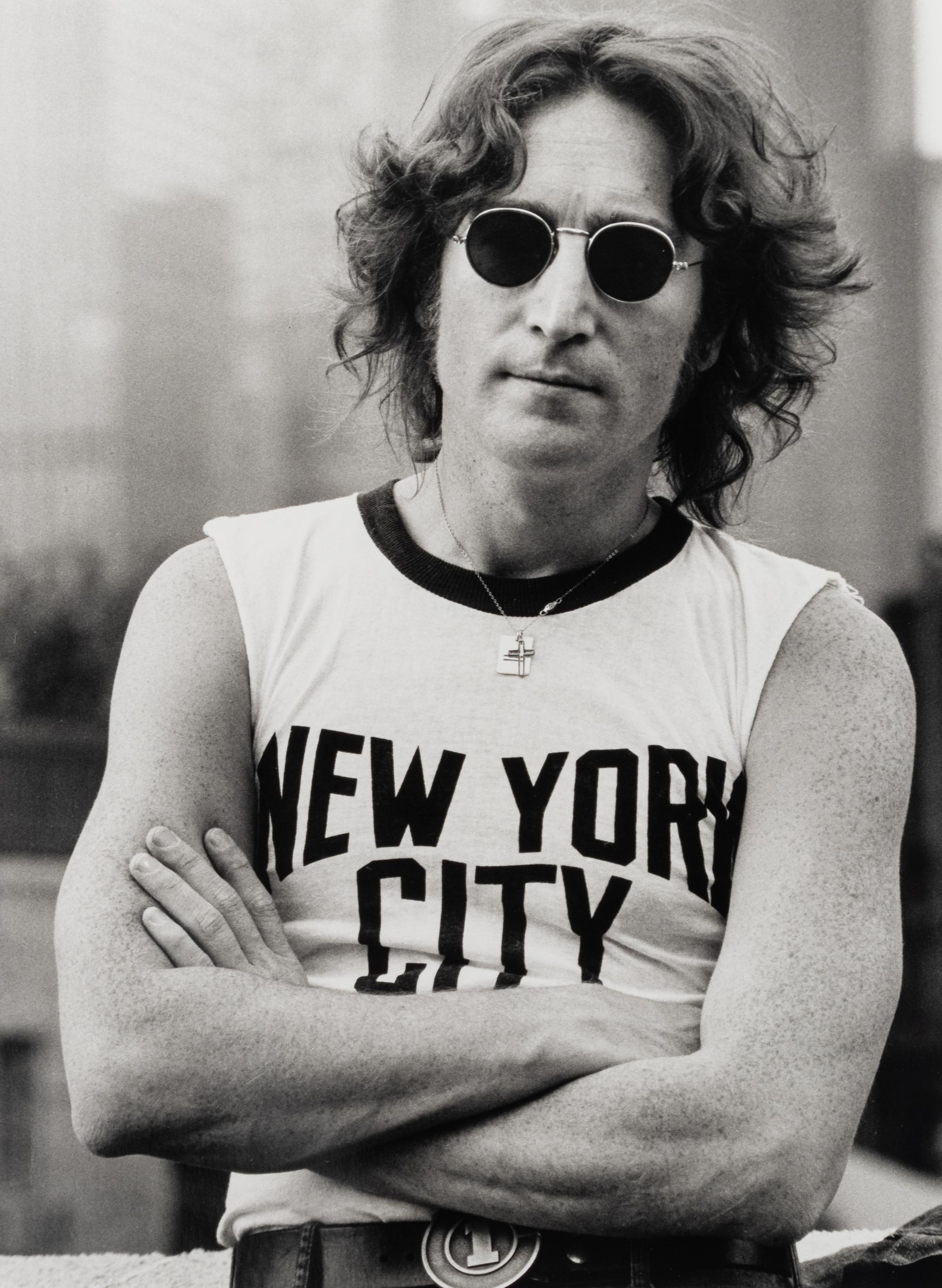 Bob Gruen (born 1945) John Lennon, NYC T-Shirt, 1974