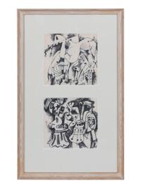 Two works: Untitled, 1952
