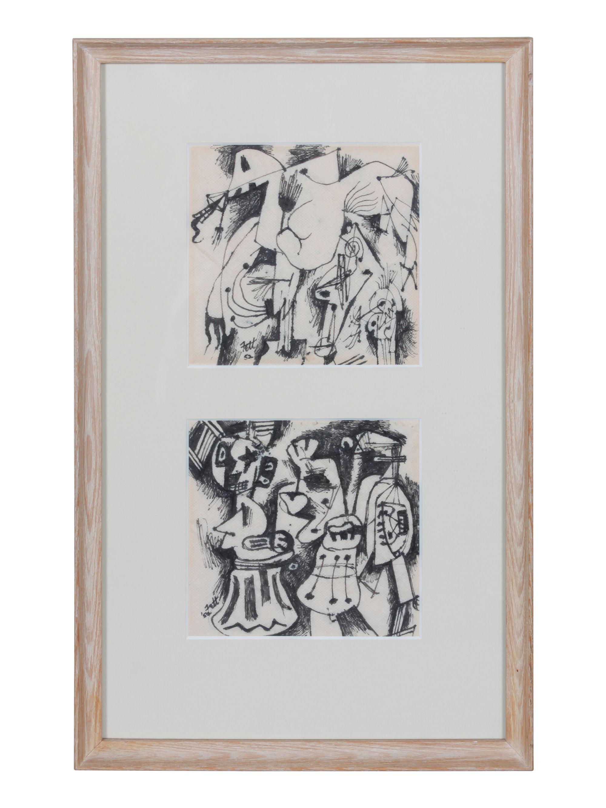 Two works: Untitled, 1952