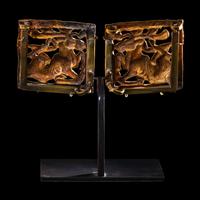 A Pair of Eurasian Gold Plaques with Stags