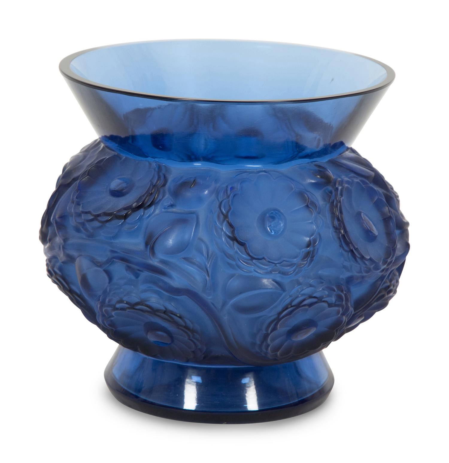 A Rene Lalique Soucis Vase