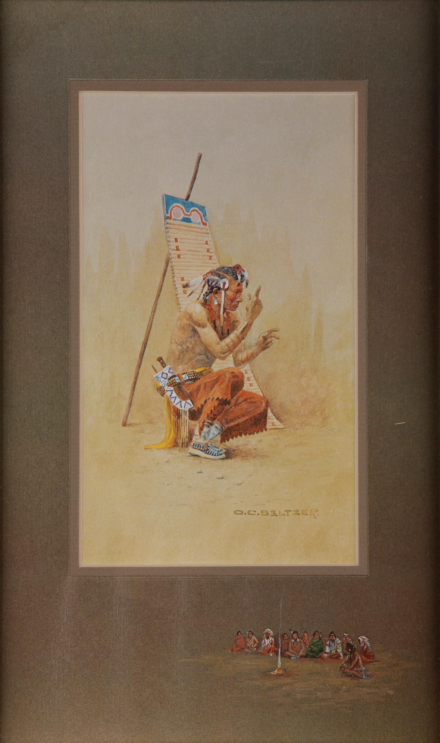 Four Prints from the Western Character's series, between 1927 and 1932