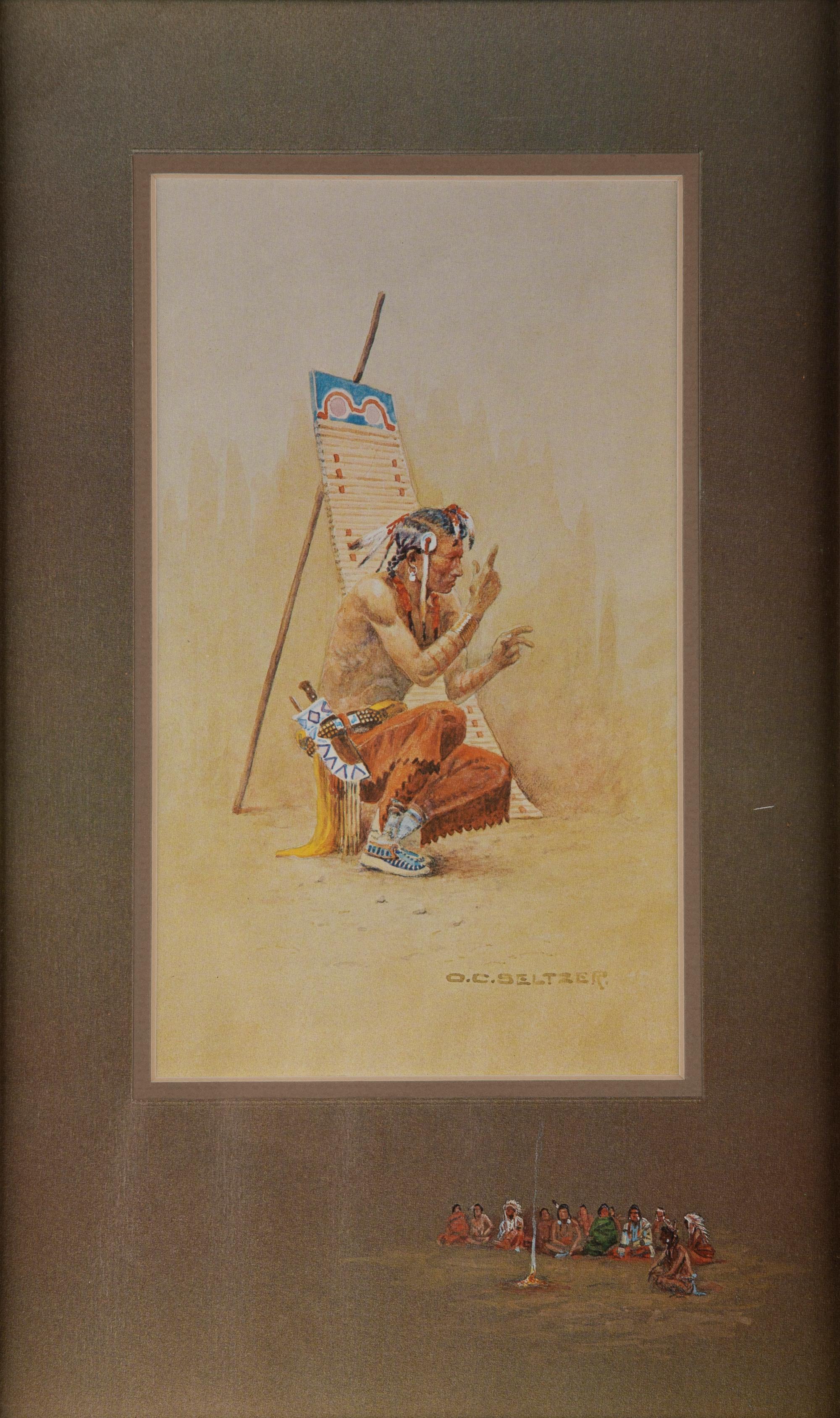 Four Prints from the Western Character's series, between 1927 and 1932