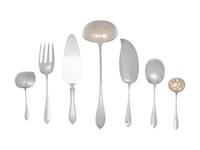 An American Silver Flatware Service