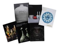 [CERAMICS — AUCTION CATALOGUE] A group of auction catalogues about Chinese Ceramics, comprising: