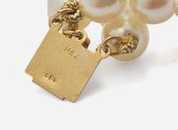 A Set of Yellow Gold and Organic Gemstone Jewelry