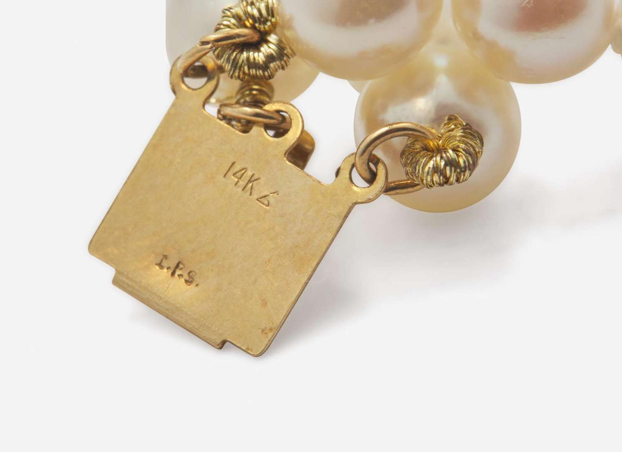 A Set of Yellow Gold and Organic Gemstone Jewelry