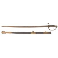 Attic Condition US Model 1850 Staff & Field Officer's Sword by Clauberg