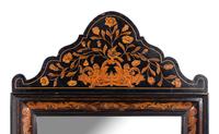 A Dutch Marquetry Mirror