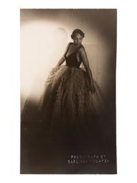 [AFRICAN AMERICANA - PHOTOGRAPHY]. VAN VECHTEN, Carl (1880-1964), photographer. Portrait of Josephine Baker. 20 October 1949.