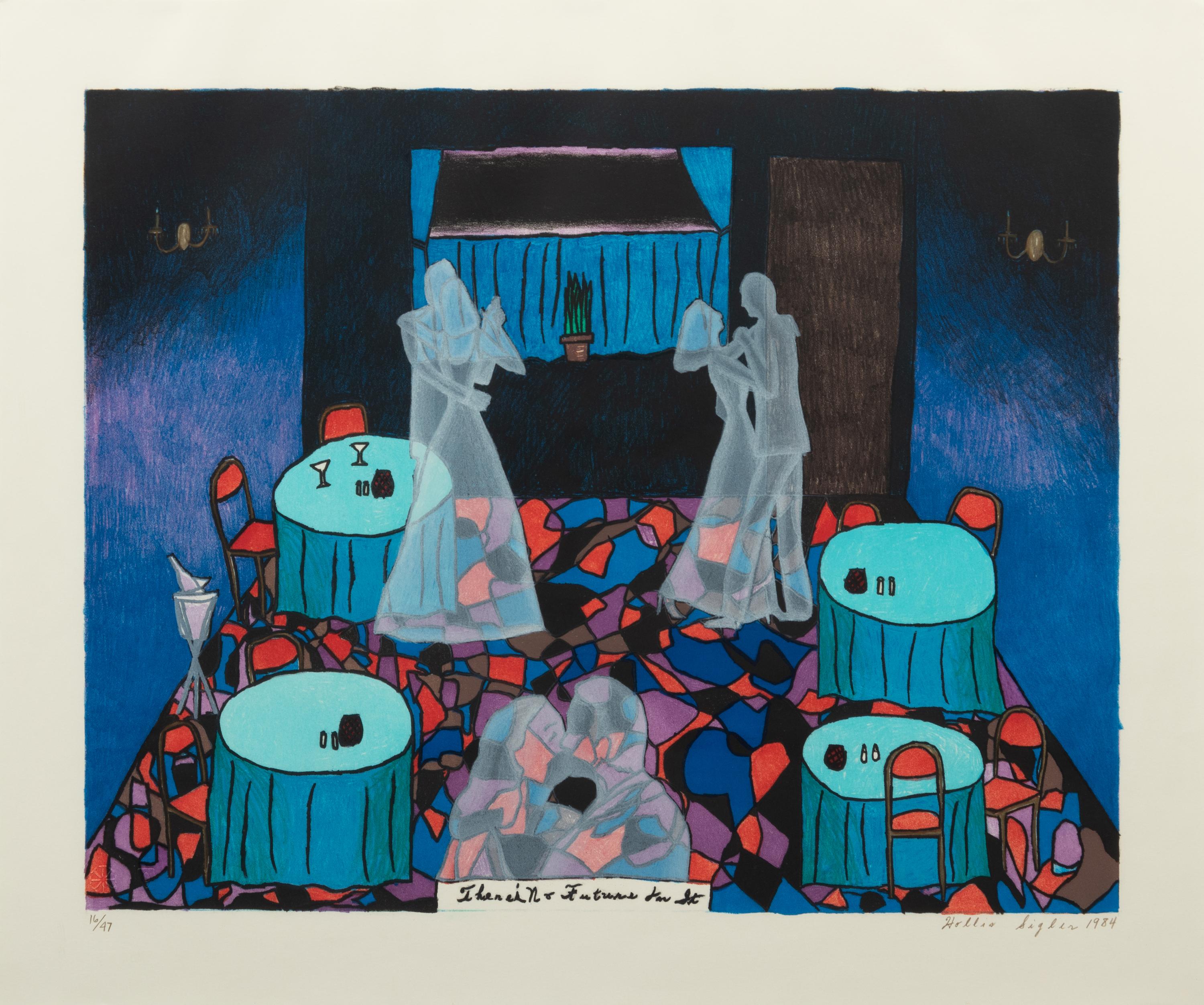There is No Future for It and Expect the Unexpected (a pair of prints), 1984 and 1994-95