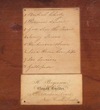 A Serinette Organ by Henry Bryceson